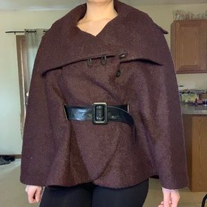 Beautiful Deep Purple Cape